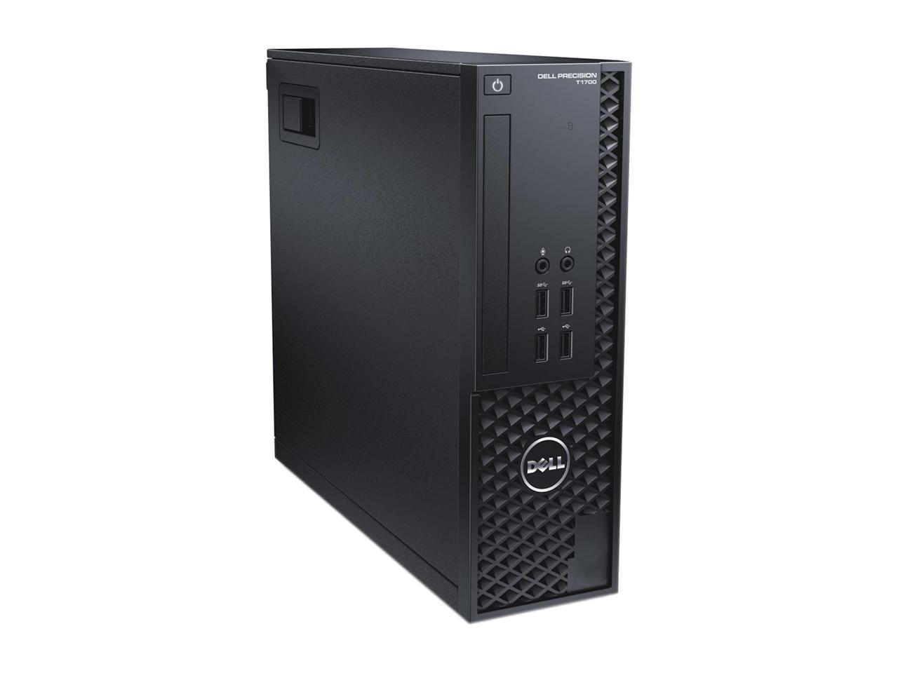 Refurbished DELL Precision T1700 SFF Intel Xeon E3-1245V3 3.4G / 8G DDR3 / 1TB / DVD / Windows 7 Professional 64 Bit / 1 Year Warranty