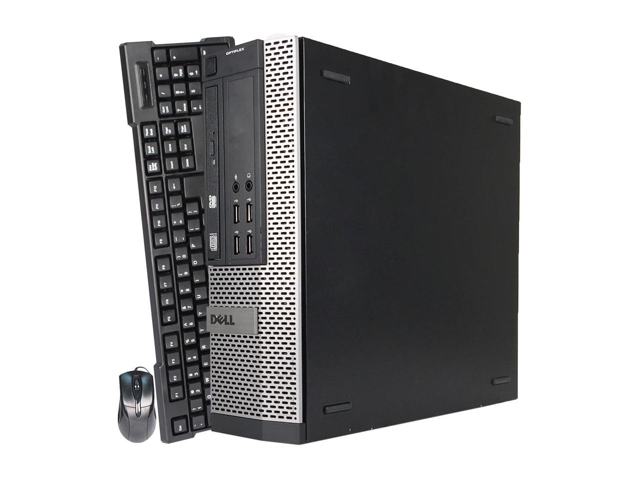 DELL Desktop Computer OptiPlex 990 Intel Core i5 2400 (3.10 GHz) 16 GB DDR3 2 TB HDD DVD Windows 10 Pro Multi-Language, English, Spanish