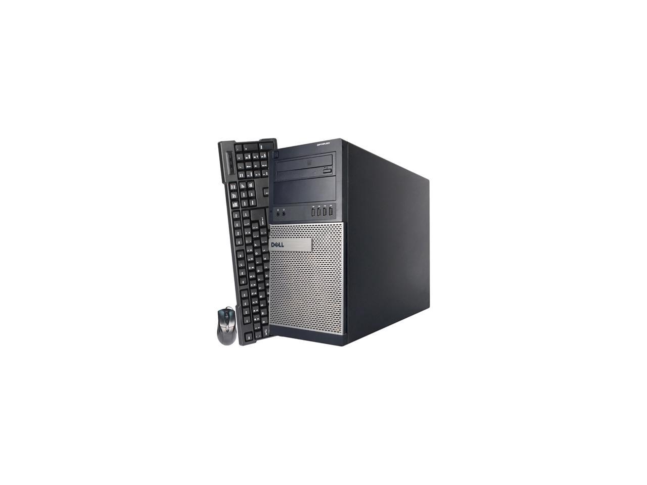Refurbished Dell OPTIPLEX 990 Tower Intel Core i5 2400 3.1G / 8G DDR3 / 120G SSD+2TB / DVD / Windows 10 Professional 64 Bit / 1 Year Warranty