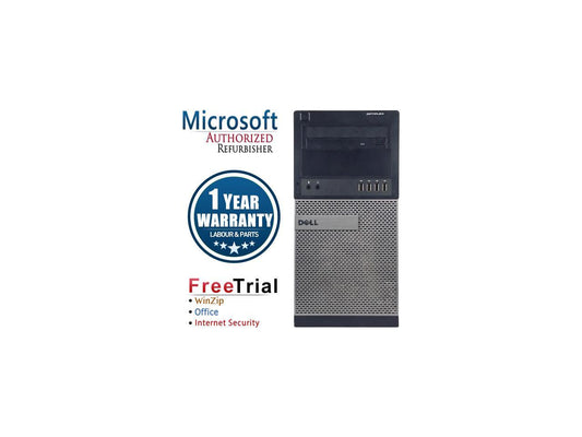 Refurbished Dell OPTIPLEX 990 Tower Intel Core i5 2400 3.1G / 16G DDR3 / 240G SSD+2TB / DVD / Windows 10 Professional 64 Bit / 1 Year Warranty