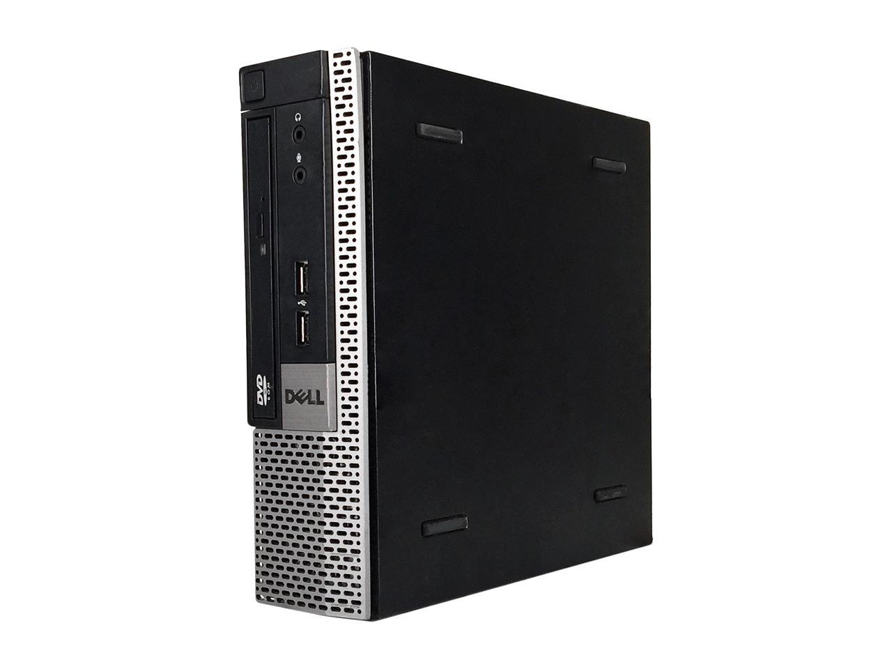 Refurbished Dell OptiPlex 9010 USFF Intel Core i5 3470S 2.90 GHz / 8 GB DDR3 / 320 GB HDD / DVD / Windows 10 Pro 64-bit