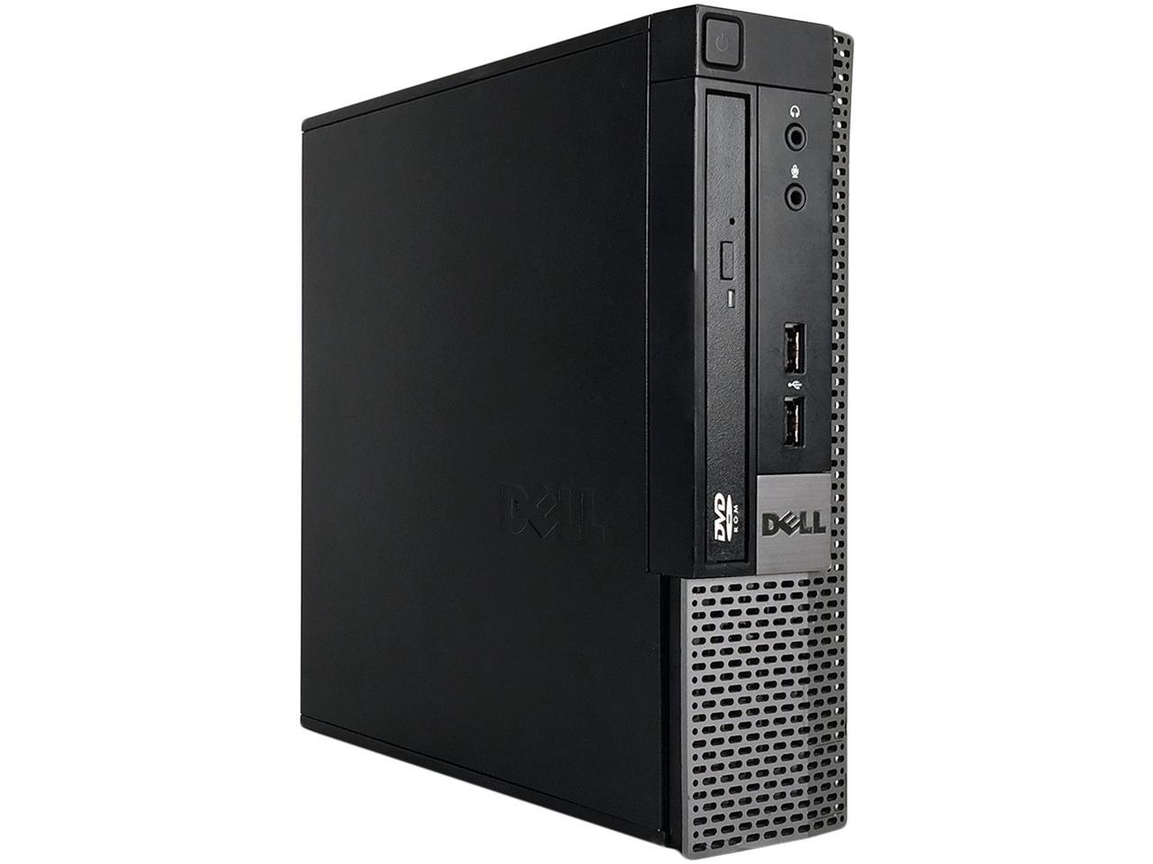 Refurbished Dell OptiPlex 9010 USFF Intel Core i3 3220 3.30 GHz / 8 GB DDR3 / 1 TB HDD / DVD / Windows 10 Pro 64-bit