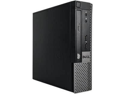 Refurbished Dell OptiPlex 9010 USFF Intel Core i3 3220 3.30 GHz / 8 GB DDR3 / 1 TB HDD / DVD / Windows 10 Pro 64-bit