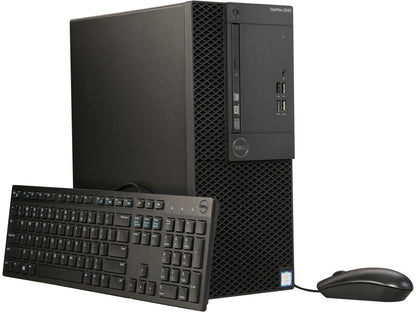 DELL Desktop Computer OptiPlex 3050 (K01HD) Intel Core i5 7th Gen 7500 (3.40 GHz) 8 GB DDR4 1 TB HDD Intel HD Graphics 630 Windows 10 Pro 64-bit