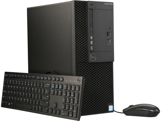 DELL Desktop Computer OptiPlex 3050 (K01HD) Intel Core i5 7th Gen 7500 (3.40 GHz) 8 GB DDR4 1 TB HDD Intel HD Graphics 630 Windows 10 Pro 64-bit