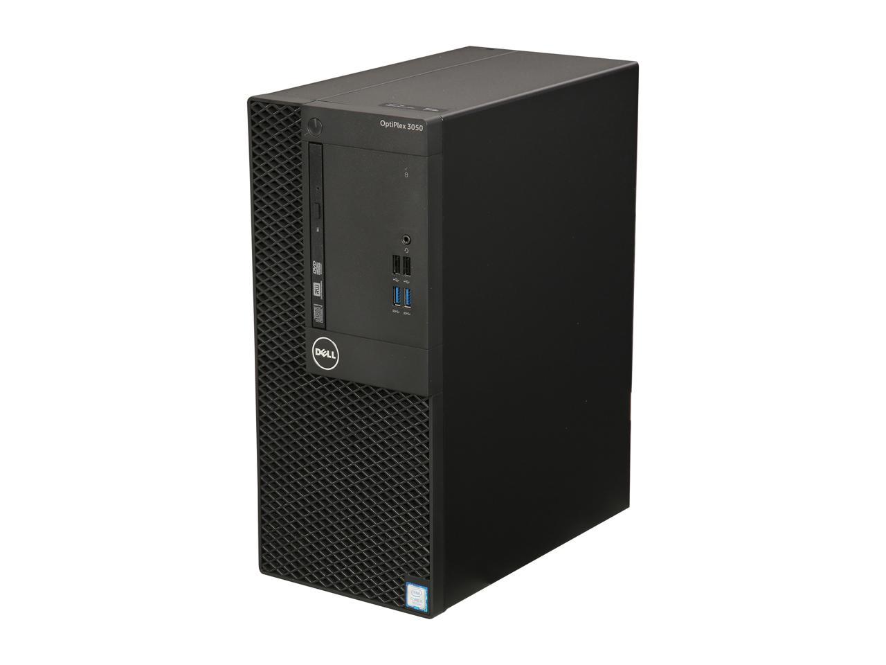 DELL Desktop Computer OptiPlex 3050 (K01HD) Intel Core i5 7th Gen 7500 (3.40 GHz) 8 GB DDR4 1 TB HDD Intel HD Graphics 630 Windows 10 Pro 64-bit