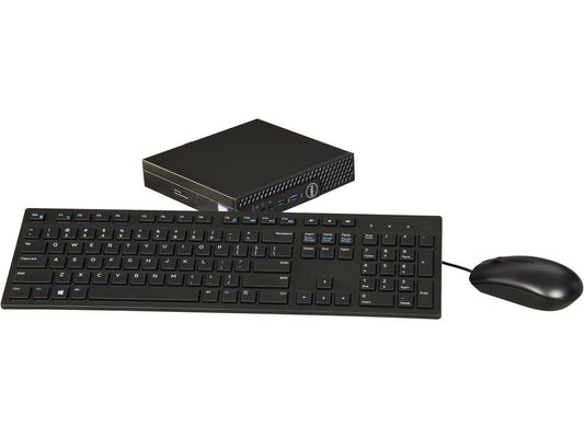 DELL Desktop Computer OptiPlex 3050 (1XV9V) Intel Core i3 7th Gen 7100T (3.40 GHz) 4 GB DDR4 500 GB HDD Intel HD Graphics 630 Windows 10 Pro 64-bit