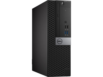 DELL Desktop Computer OptiPlex 5050 (H60K4) Intel Core i5 7th Gen 7500 (3.40 GHz) 8 GB DDR4 500 GB HDD Intel HD Graphics 630 Windows 10 Pro 64-Bit
