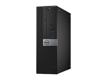 DELL Desktop Computer OptiPlex 5050 (H60K4) Intel Core i5 7th Gen 7500 (3.40 GHz) 8 GB DDR4 500 GB HDD Intel HD Graphics 630 Windows 10 Pro 64-Bit