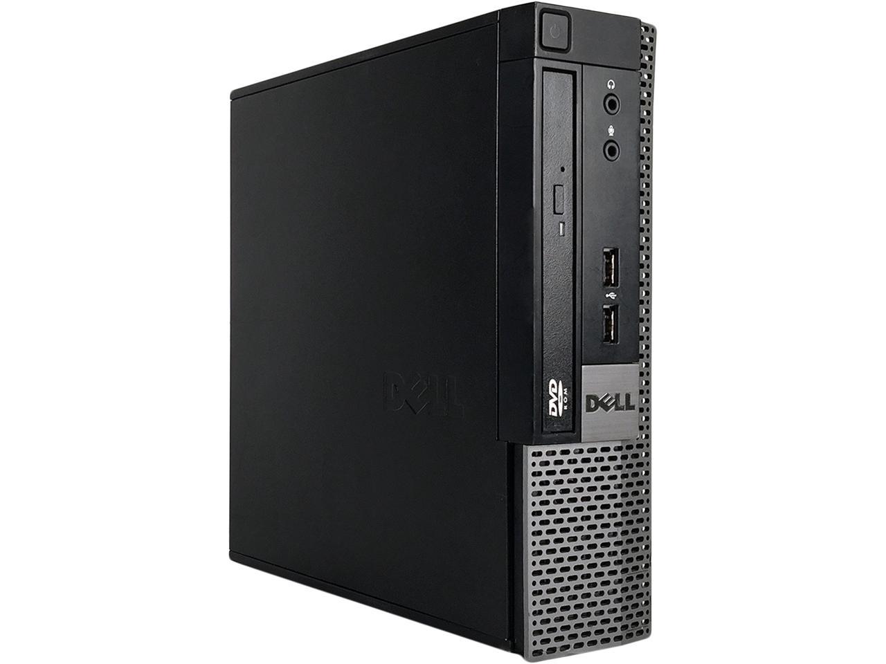 Dell Grade A OptiPlex 7010 Ultra Small Factor, Intel Core i3-3220 3.30 GHz, 8 GB DDR3, 500 GB HDD, DVD-ROM, USB WIFI Adapter, Windows 10 Professional 64-Bit (English / Spanish), 1 Year Warranty