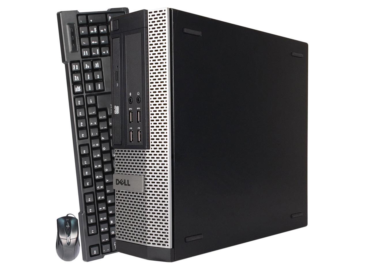 Refurbished Dell OptiPlex 9010 Slim/Small form factor Intel Core i5 3470 3.20 GHz / 8 GB DDR3 / 500G HDD / DVD / WIFI / Windows 10 Professional 64 Bit / 1 Year Warranty
