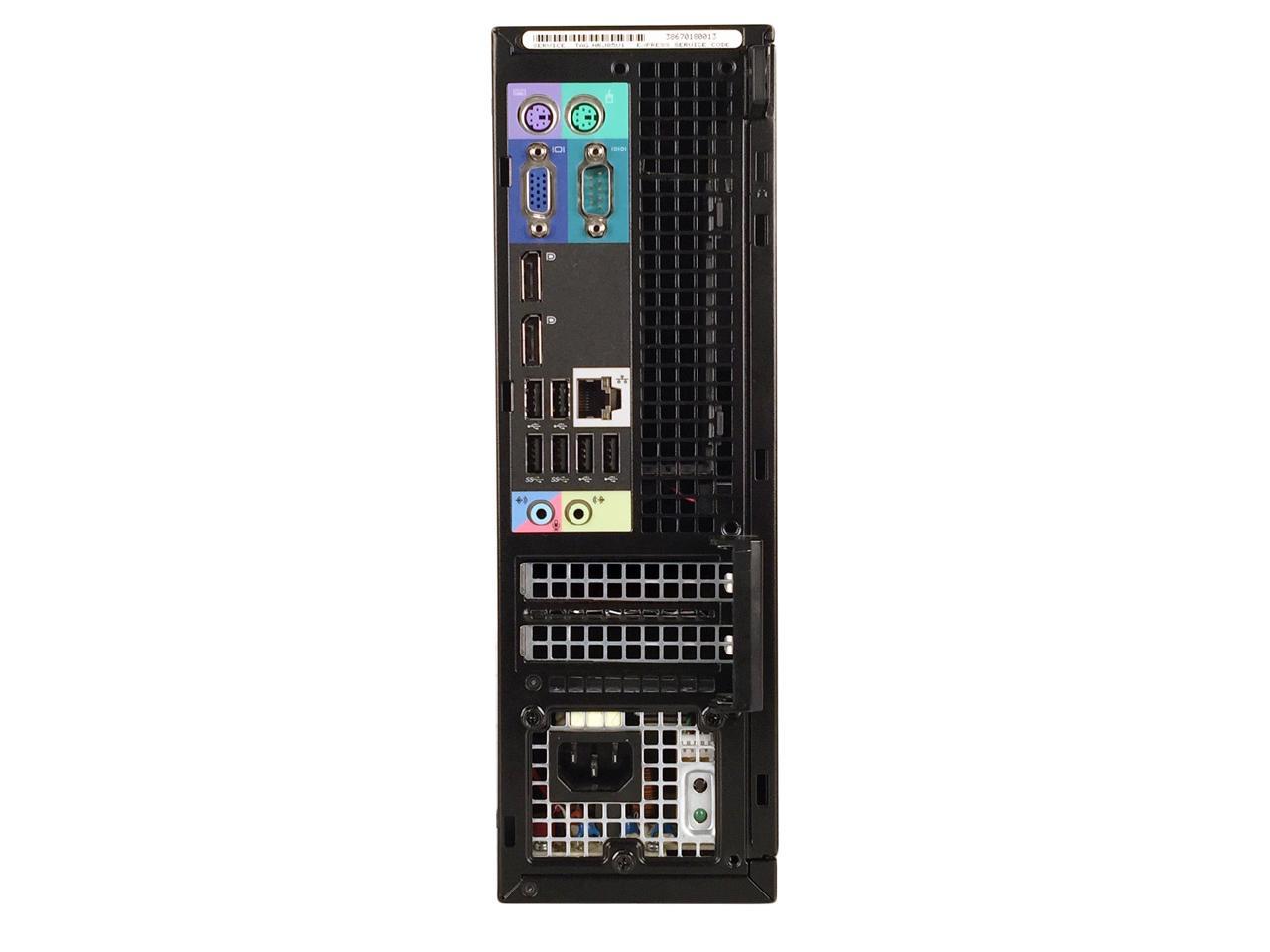 Refurbished Dell OptiPlex 9010 Slim/Small form factor Intel Core i5 3470 3.20 GHz / 8 GB DDR3 / 500G HDD / DVD / WIFI / Windows 10 Professional 64 Bit / 1 Year Warranty