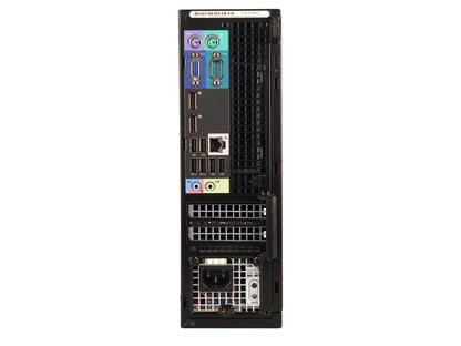 Refurbished Dell OptiPlex 9010 Slim/Small form factor Intel Core i5 3470 3.20 GHz / 8 GB DDR3 / 500G HDD / DVD / WIFI / Windows 10 Professional 64 Bit / 1 Year Warranty