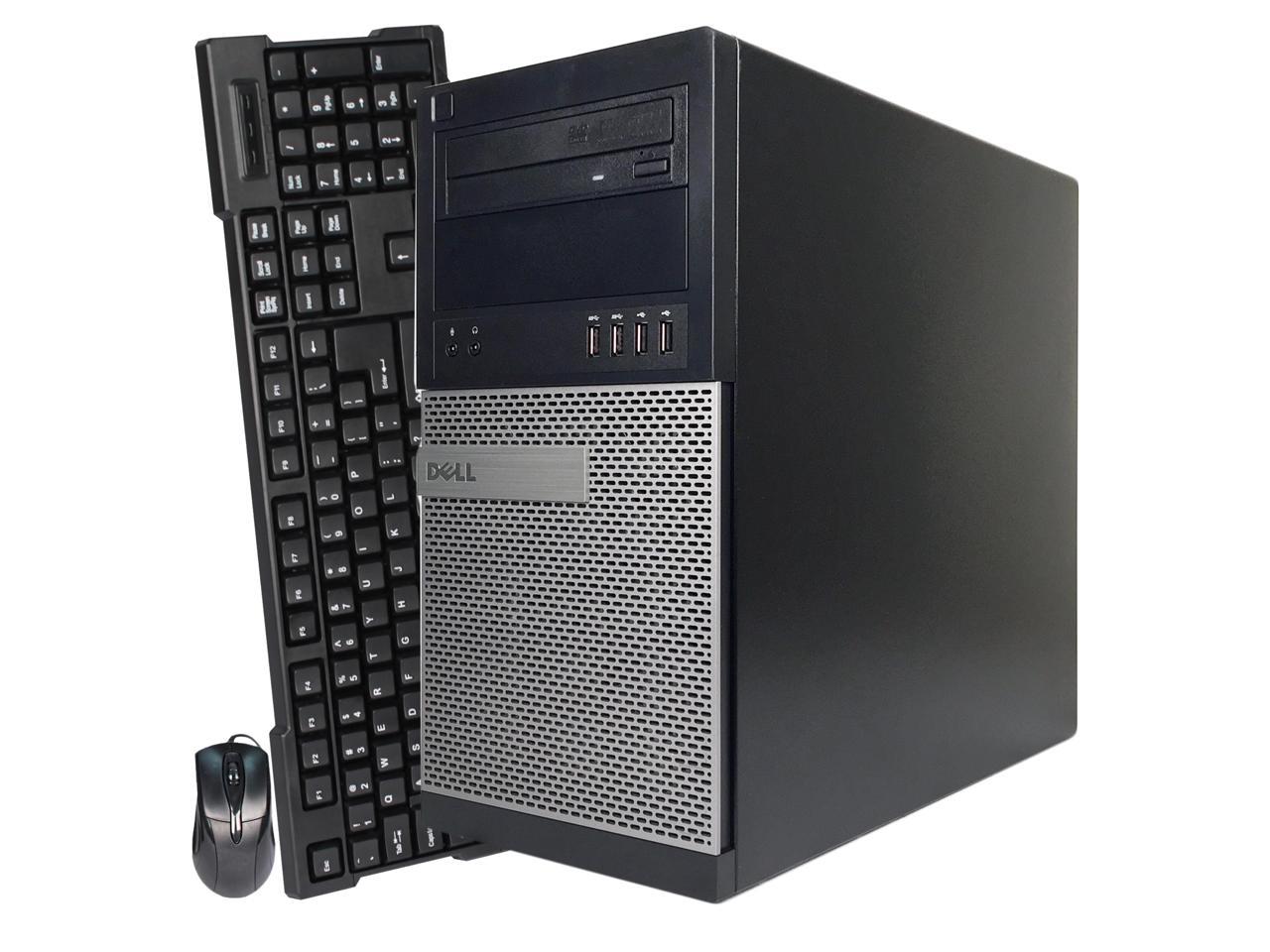 Refurbished Dell OptiPlex 9020 Tower Intel Core i7 4770 3.40 GHz / 8 GB DDR3 / 240G SSD / DVD / WIFI / Windows 10 Professional 64 Bit / 1 Year Warranty