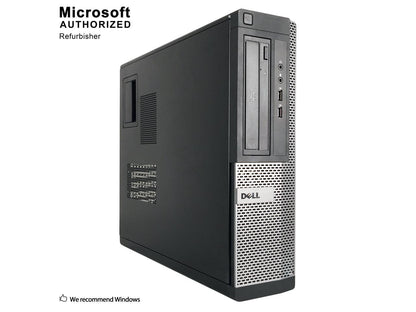 Refurbished Dell OptiPlex 390 Desktop Intel Core i3 2100 3.10 GHz / 8 GB DDR3 / 1TB HDD / DVD / USB WIFI / USB BT 4.0 / HDMI / VGA / Windows 10 Professional 64 Bit / 1 Year Warranty