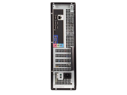 Refurbished Dell OptiPlex 390 Desktop Intel Core i3 2100 3.10 GHz / 8 GB DDR3 / 1TB HDD / DVD / USB WIFI / USB BT 4.0 / HDMI / VGA / Windows 10 Professional 64 Bit / 1 Year Warranty
