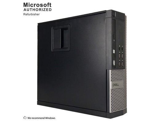 Refurbished Dell OptiPlex 790 Small Form Factor Intel Core i3 2100 3.10 GHz / 12 GB DDR3 / 1TB HDD / DVD / USB WIFI / USB BT 4.0 / HDMI / DP / VGA / Windows 10 Professional 64 Bit / 1 Year Warranty