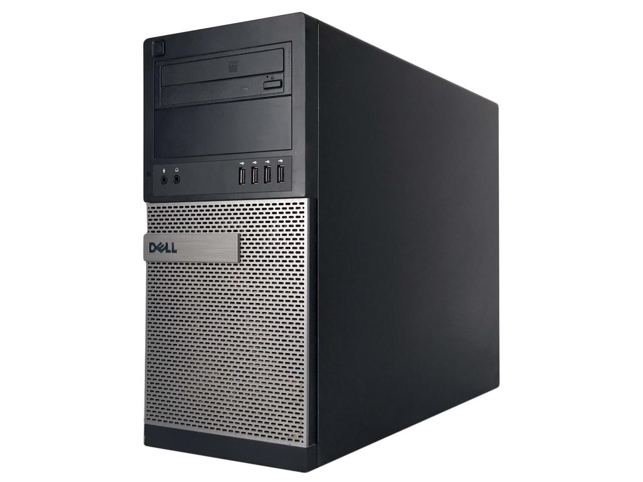 Refurbished Dell OptiPlex 990 Tower Intel Core i5 2400 3.10 GHz / 8 GB DDR3 / 12GB SSD + 2TB HDD / DVD / USB WIFI / USB BT 4.0 / HDMI / DP / VGA / Windows 10 Professional 64 Bit / 1 Year Warranty