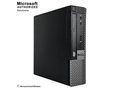 Refurbished Dell OptiPlex 9020 Ultra Small Form Factor Intel Core i5 4570S 2.90 GHz / 8 GB DDR3 / 120GB SSD / DVD / USB WIFI / USB BT 4.0 / HDMI / DP / VGA / Windows 10 Professional 64 Bit / 1 Year Warranty
