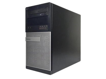 Refurbished Dell OptiPlex 9020 Tower Intel Core i5 4570 3.20 GHz / 8 GB DDR3 / 120GB SSD + 3TB HDD / DVD / USB WIFI / USB BT 4.0 / HDMI / DP / VGA / Windows 10 Professional 64 Bit / 1 Year Warranty