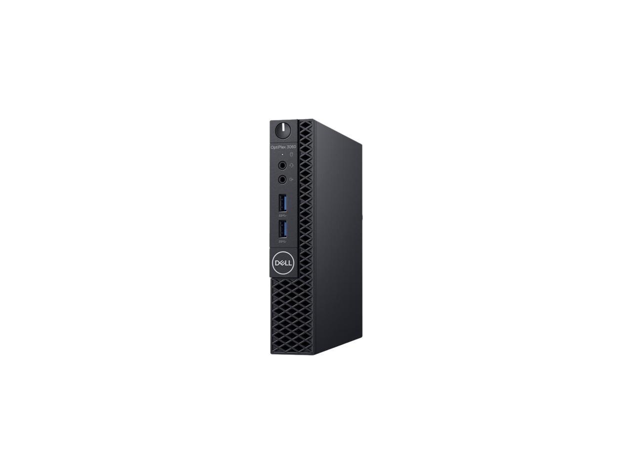 DELL Desktop Computer OptiPlex 3060 (WMT3D) Intel Core i3 8th Gen 8100T (3.10 GHz) 4 GB DDR4 500 GB HDD Intel UHD Graphics 630 Windows 10 Pro 64-bit