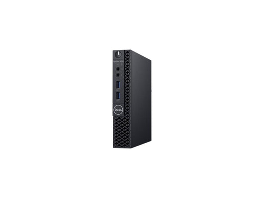 DELL Desktop Computer OptiPlex 3060 (WMT3D) Intel Core i3 8th Gen 8100T (3.10 GHz) 4 GB DDR4 500 GB HDD Intel UHD Graphics 630 Windows 10 Pro 64-bit