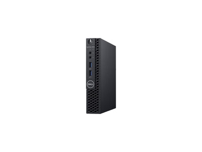 Dell OptiPlex 3000 3060 Desktop Computer - Intel Core i3 (8th Gen) i3-8100T 3.10 GHz - 8 GB DDR4 SDRAM - 500 GB HDD - Windows 10 Pro 64-bit (English/French/Spanish) - Micro PC