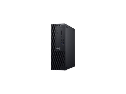 Dell OptiPlex 3000 3060 Desktop Computer - Intel Core i3 (8th Gen) i3-8100 3.60 GHz - 4 GB DDR4 SDRAM - 500 GB HDD - Windows 10 Pro 64-bit (English/French/Spanish) - Mini-tower