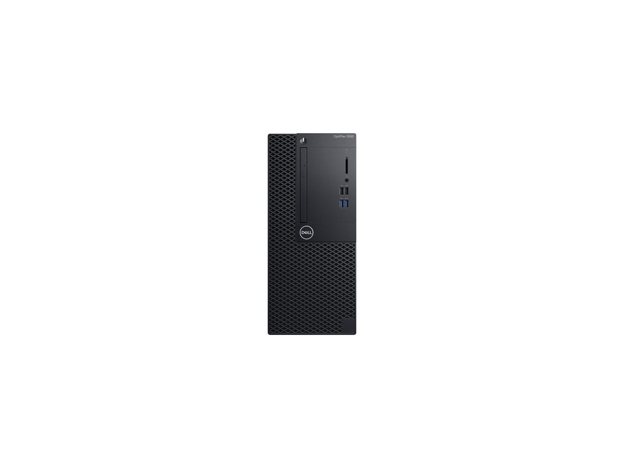 Dell OptiPlex 3000 3060 Desktop Computer - Intel Core i5 (8th Gen) i5-8500 3 GHz - 4 GB DDR4 SDRAM - 500 GB HDD - Windows 10 Pro 64-bit (English/French/Spanish) - Mini-tower