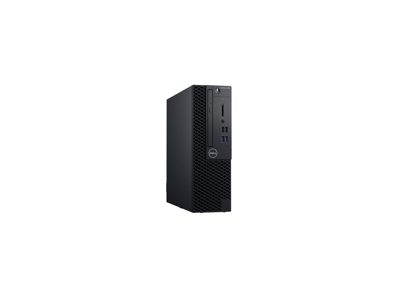 Dell OptiPlex 3000 3060 Desktop Computer - Intel Pentium Gold G5400 3.70 GHz - 4 GB DDR4 SDRAM - 500 GB HDD - Windows 10 Pro 64-bit (English/French/Spanish) - Small Form Factor