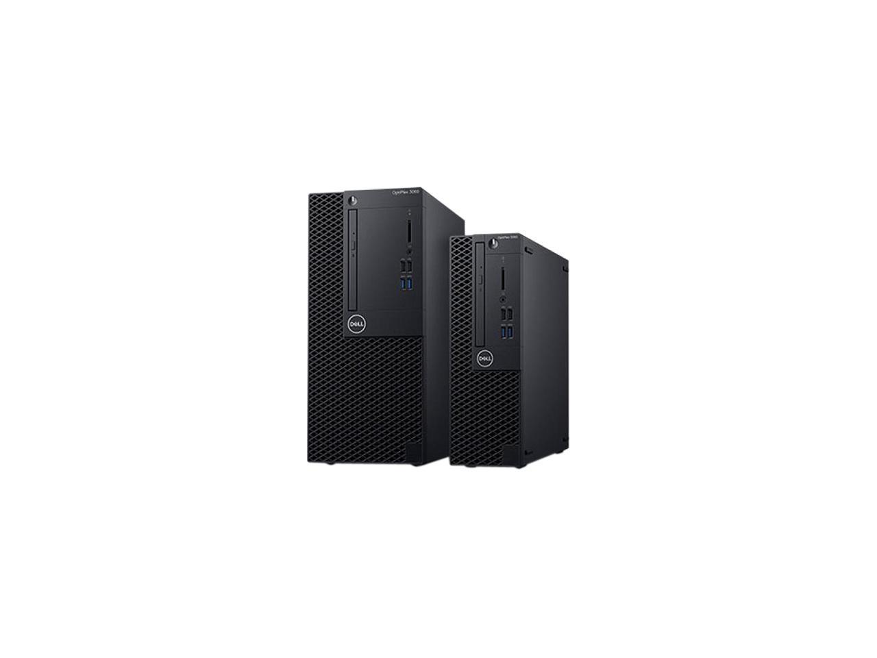 Dell OptiPlex 3000 3060 Desktop Computer - Intel Pentium Gold G5400 3.70 GHz - 4 GB DDR4 SDRAM - 500 GB HDD - Windows 10 Pro 64-bit (English/French/Spanish) - Small Form Factor