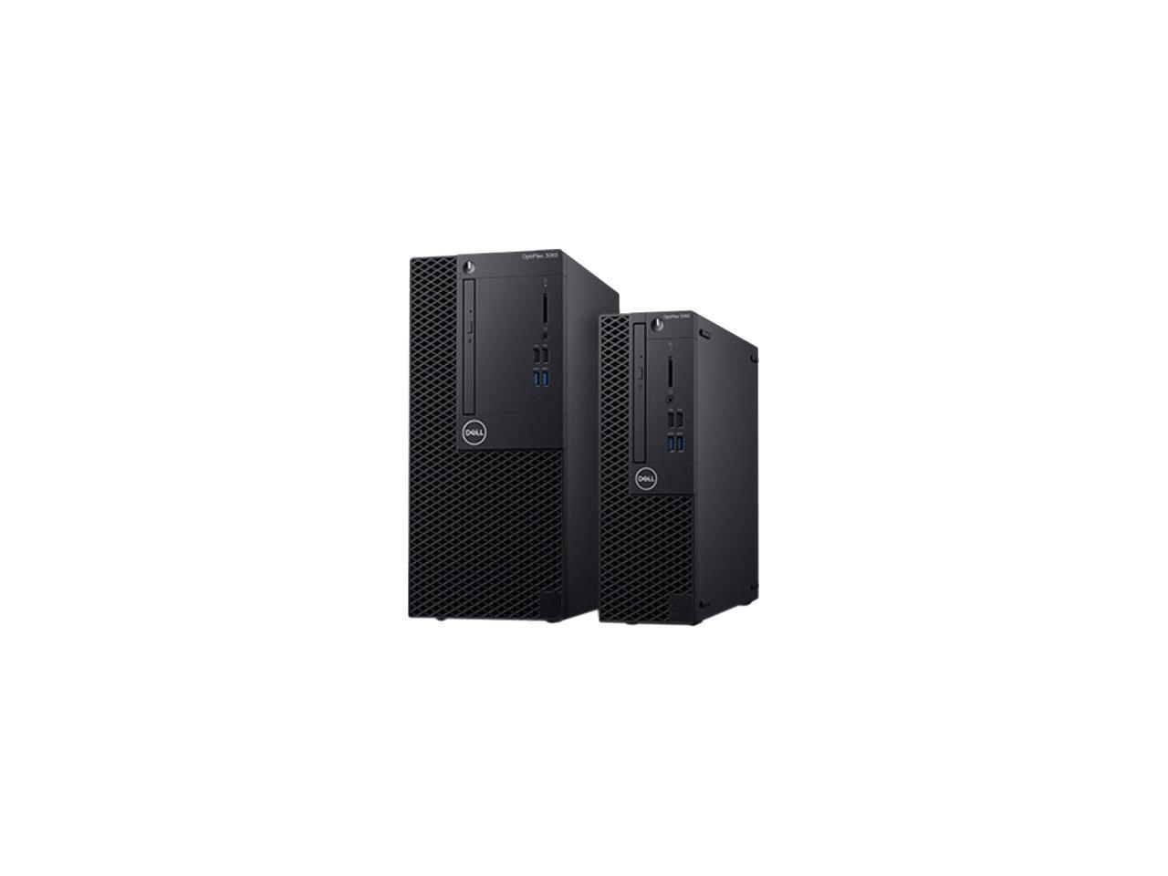 Dell OptiPlex 3000 3060 Desktop Computer - Intel Core i3 (8th Gen) i3-8100 3.60 GHz - 4 GB DDR4 SDRAM - 500 GB HDD - Windows 10 Pro 64-bit (English/French/Spanish) - Small Form Factor