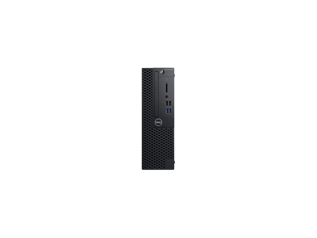 Dell OptiPlex 3000 3060 Desktop Computer - Intel Core i5 (8th Gen) i5-8500 3 GHz - 8 GB DDR4 SDRAM - 128 GB SSD - Windows 10 Pro 64-bit (English/French/Spanish) - Small Form Factor