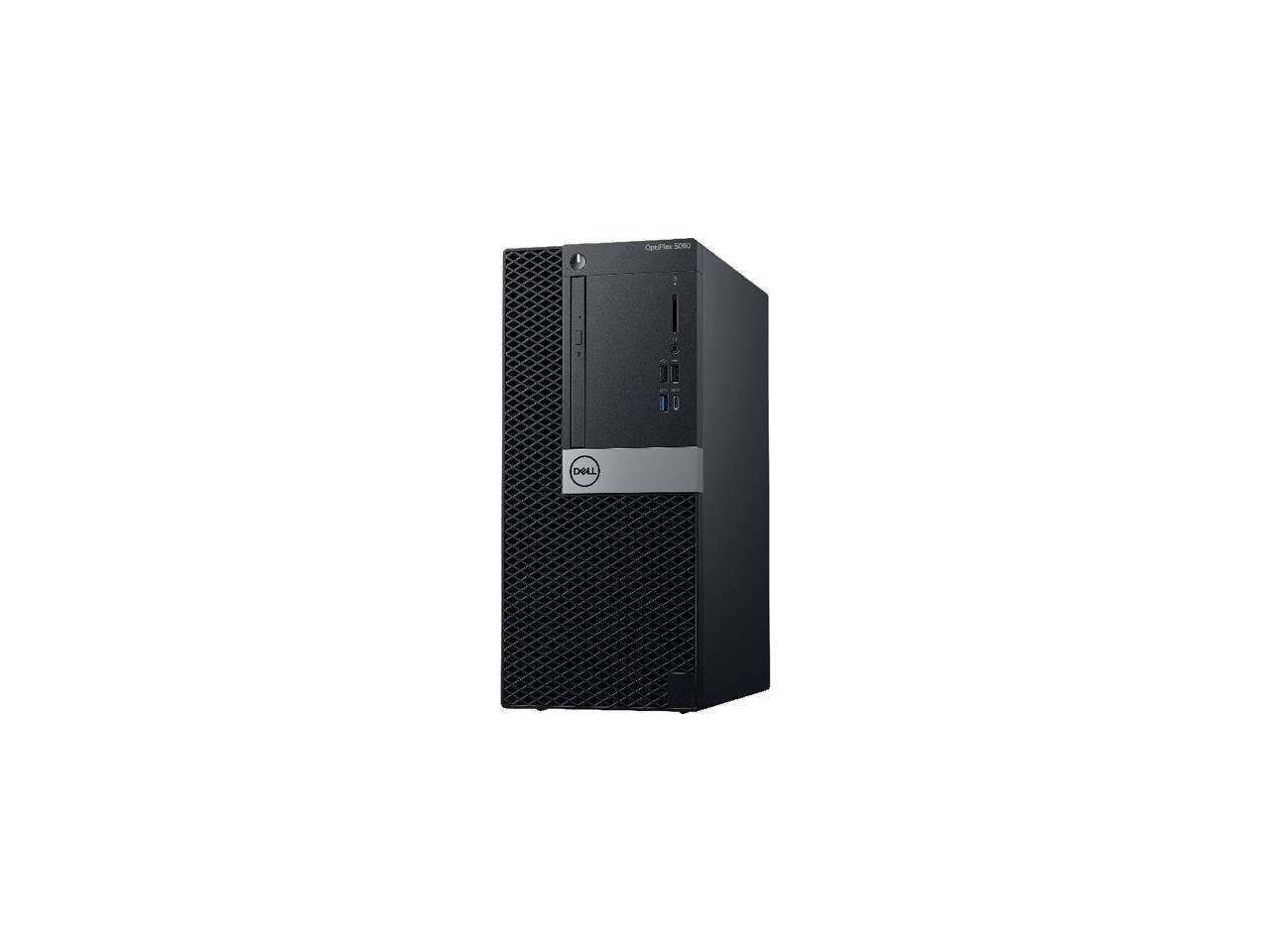 Dell OptiPlex 5000 5060 Desktop Computer - Intel Core i5 (8th Gen) i5-8500 3 GHz - 8 GB DDR4 SDRAM - 500 GB HDD - Windows 10 Pro 64-bit (English/French/Spanish) - Mini-tower