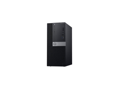 Dell OptiPlex 7000 7060 Desktop Computer - Intel Core i7 (8th Gen) i7-8700 3.20 GHz - 16 GB DDR4 SDRAM - 256 GB SSD - Windows 10 Pro 64-bit (English/French/Spanish) - Mini-tower