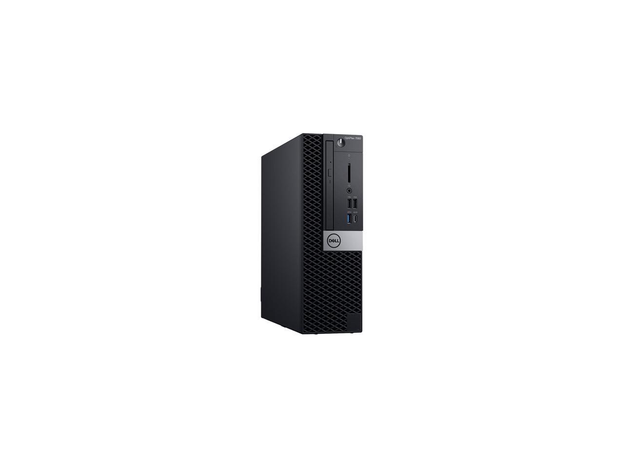 Dell OptiPlex 7000 7060 Desktop Computer - Intel Core i5 (8th Gen) i5-8500 3 GHz - 4 GB DDR4 SDRAM - 500 GB HDD - Windows 10 Pro 64-bit (English/French/Spanish) - Small Form Factor