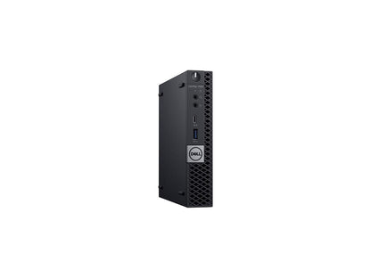 Dell OptiPlex 7000 7060 Desktop Computer - Intel Core i7 (8th Gen) i7-8700T 2.40 GHz - 8 GB DDR4 SDRAM - 256 GB SSD - Windows 10 Pro 64-bit (English/French/Spanish) - Micro PC