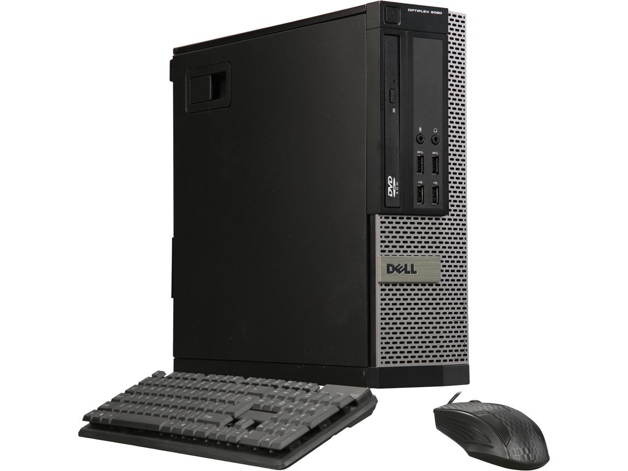 DELL Grade A Desktop Computer OptiPlex 9020 Intel Core i5 4th Gen 4570 (3.20 GHz) 16 GB DDR3 512 GB SSD Windows 10 Pro 64-bit