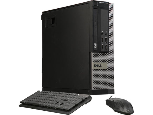 DELL Grade A Desktop Computer OptiPlex 9020 Intel Core i5 4th Gen 4570 (3.20 GHz) 16 GB DDR3 512 GB SSD Windows 10 Pro 64-bit
