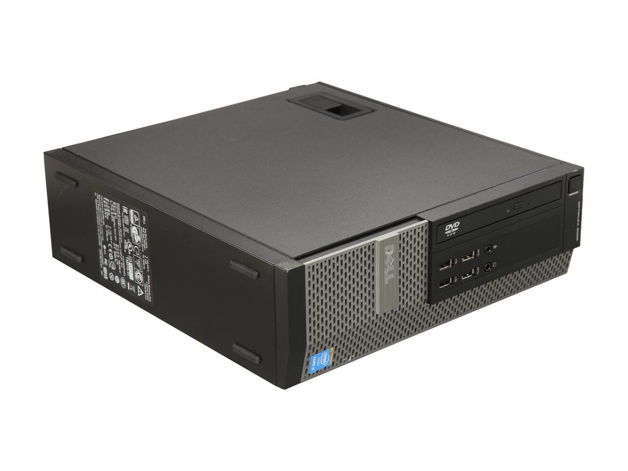 DELL Grade A Desktop Computer OptiPlex 9020 Intel Core i5 4th Gen 4570 (3.20 GHz) 8 GB DDR3 500 GB HDD Intel HD Graphics 4600 Windows 10 Pro 64-bit