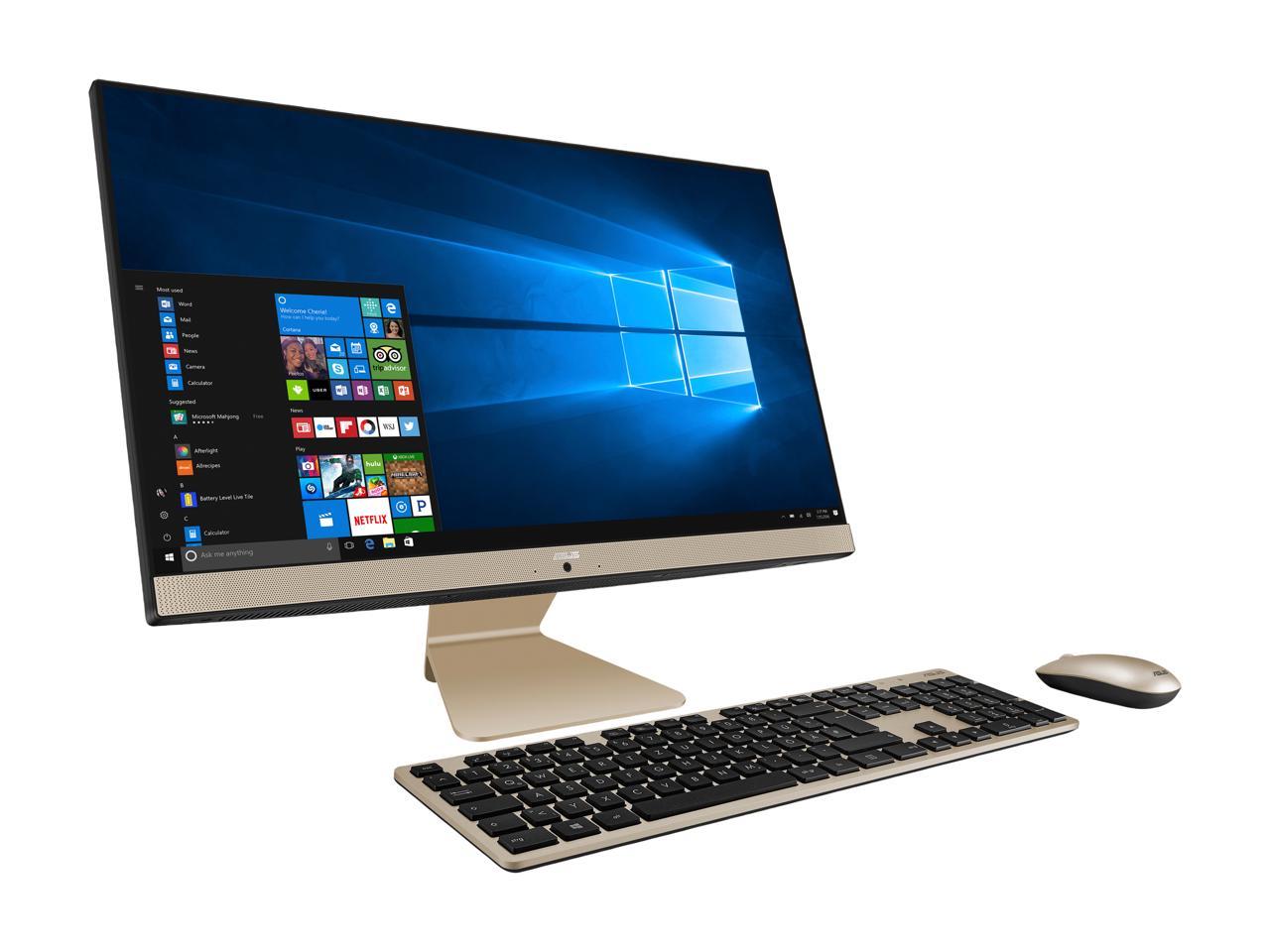 ASUS Vivo V241 AiO All-in-One Desktop PC, 23.8" Full HD Touch Display, Intel Core i5 Processor, 8 GB DDR4 RAM, 1 TB HDD, Windows 10 Home, V241FA-DS501T