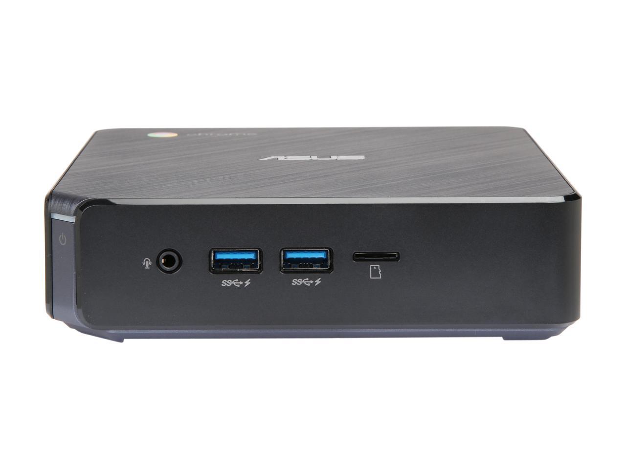 ASUS Chromebox 3-N018U - Intel Core i3-7100U - 4 GB DDR4 - 32 GB SSD - Google Chrome OS - Intel HD Graphics 620 - Mini PC