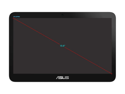 ASUS All-in-One Computer V161GA-XB001T Celeron N4000 (1.10 GHz) 4 GB DDR4 128 GB SSD 15.6" Windows 10 Pro 64-Bit