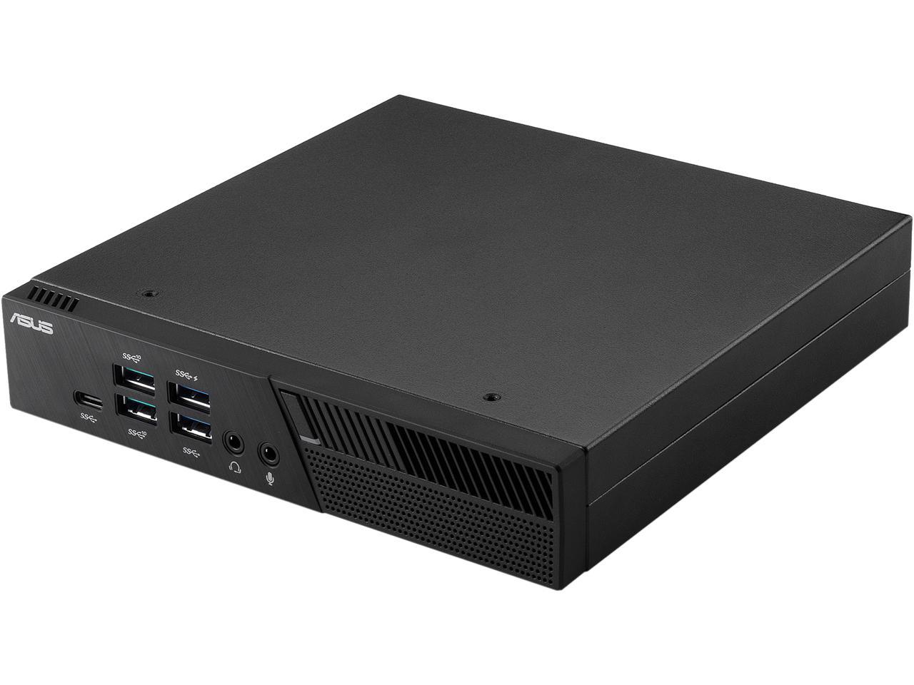 ASUS Desktop Computer PB60-B3041ZC Intel Core i3 8th Gen 8100T (3.10 GHz) 4 GB DDR4 500 GB HDD Intel UHD Graphics 630 Windows 10 Pro 64-Bit