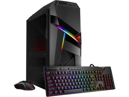 ASUS ROG Strix GL12 GL12CX-DH781 Gaming Desktop, OC Intel Core i7-9700K, NVIDIA RTX 2080, 16 GB DDR4 Memory, 256 GB SSD + 2 TB HDD, Windows 10 Home