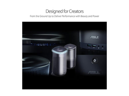 ASUS ProArt PA90 Mini PC Workstation - Intel Core i7-9700K - NVIDIA Quadro P4000 - 16 GB DDR4 - 512 GB SSD + 1 TB HDD - Windows 10 Home Advanced (PA90-M7021ZN)