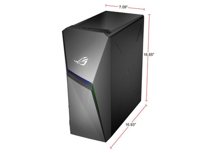 ASUS ROG Strix GL10DH - AMD Ryzen 7 3700X - GeForce RTX 2060 Super - 16 GB DDR4 - 512 GB SSD - Windows 10 Home - Gaming Desktop (GL10DH-NH764)