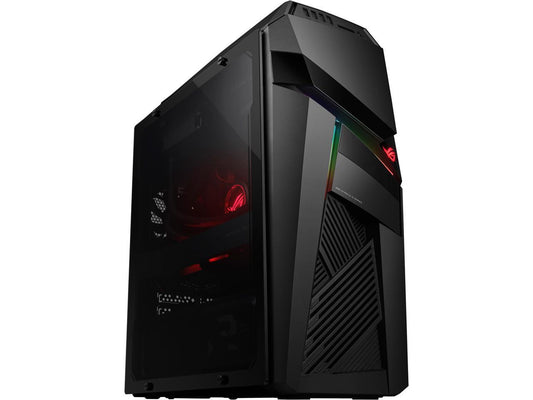 Asus ROG Strix GL12CX-XB771 Gaming Desktop Computer - Core i7 i7-9700K - 16 GB RAM - 1 TB SSD - Tower - Iron Gray