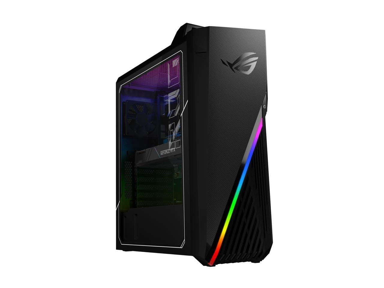 ASUS Gaming Desktop ROG Strix GA15DH-BS762 Ryzen 7 3rd Gen 3700X (3.60 GHz) 16 GB DDR4 512 GB SSD NVIDIA GeForce GTX 1660 Ti Windows 10 Home 64-bit