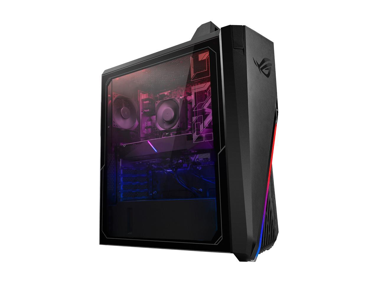 ASUS Gaming Desktop ROG Strix GA15DH-DS757 Ryzen 7 3rd Gen 3700X (3.60 GHz) 16 GB DDR4 1 TB HDD 512 GB SSD AMD Radeon RX 5700 XT Windows 10 Home 64-bit